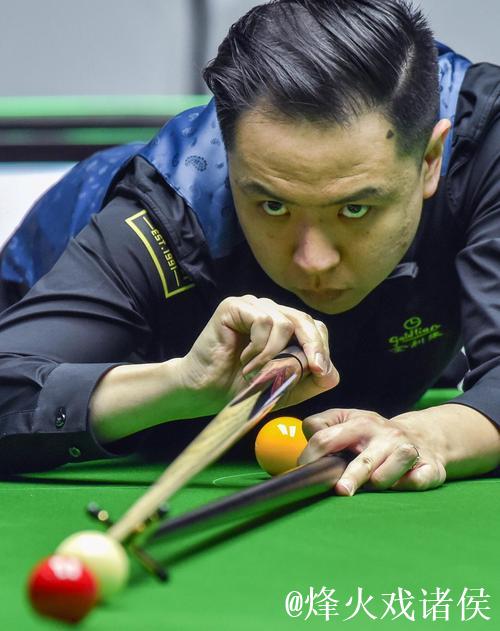 斯诺克武汉公开赛 肖国栋战胜泰国女选手晋级